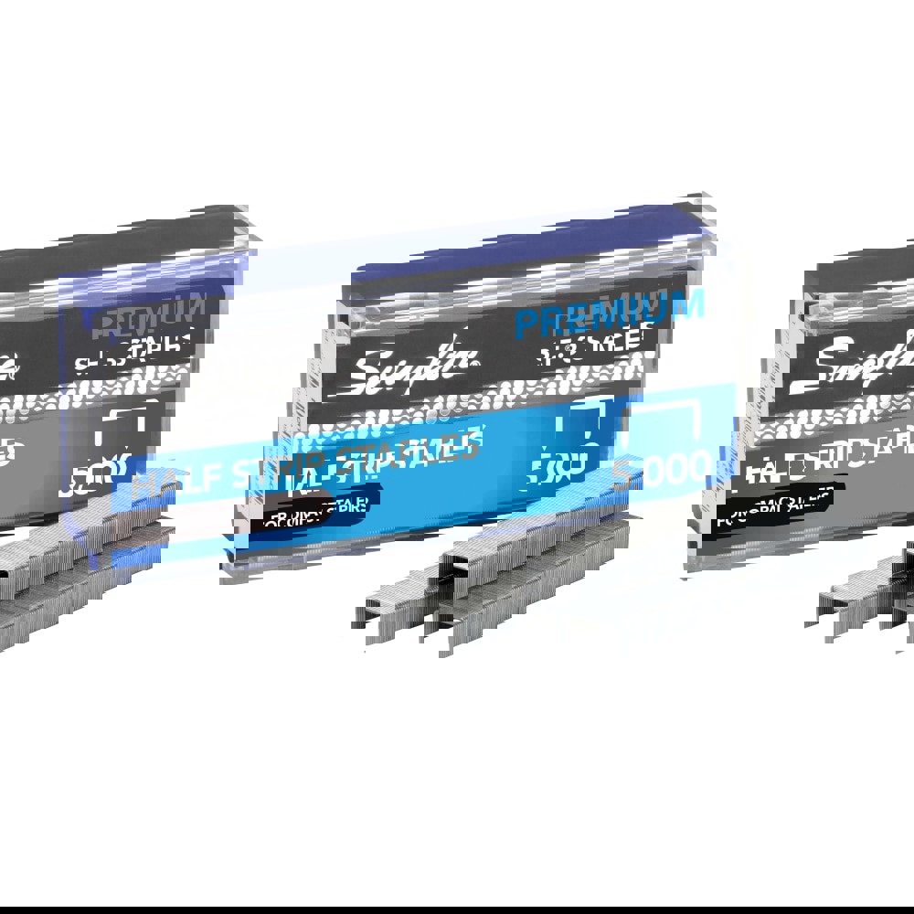 STAPLES,1/2STRIP,5M/BX